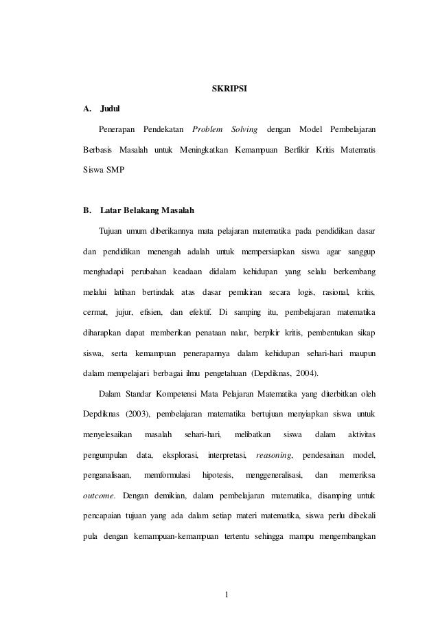 contoh laporan praktikum eksperimen problem solving contoh laporan praktikum eksperimen problem solving